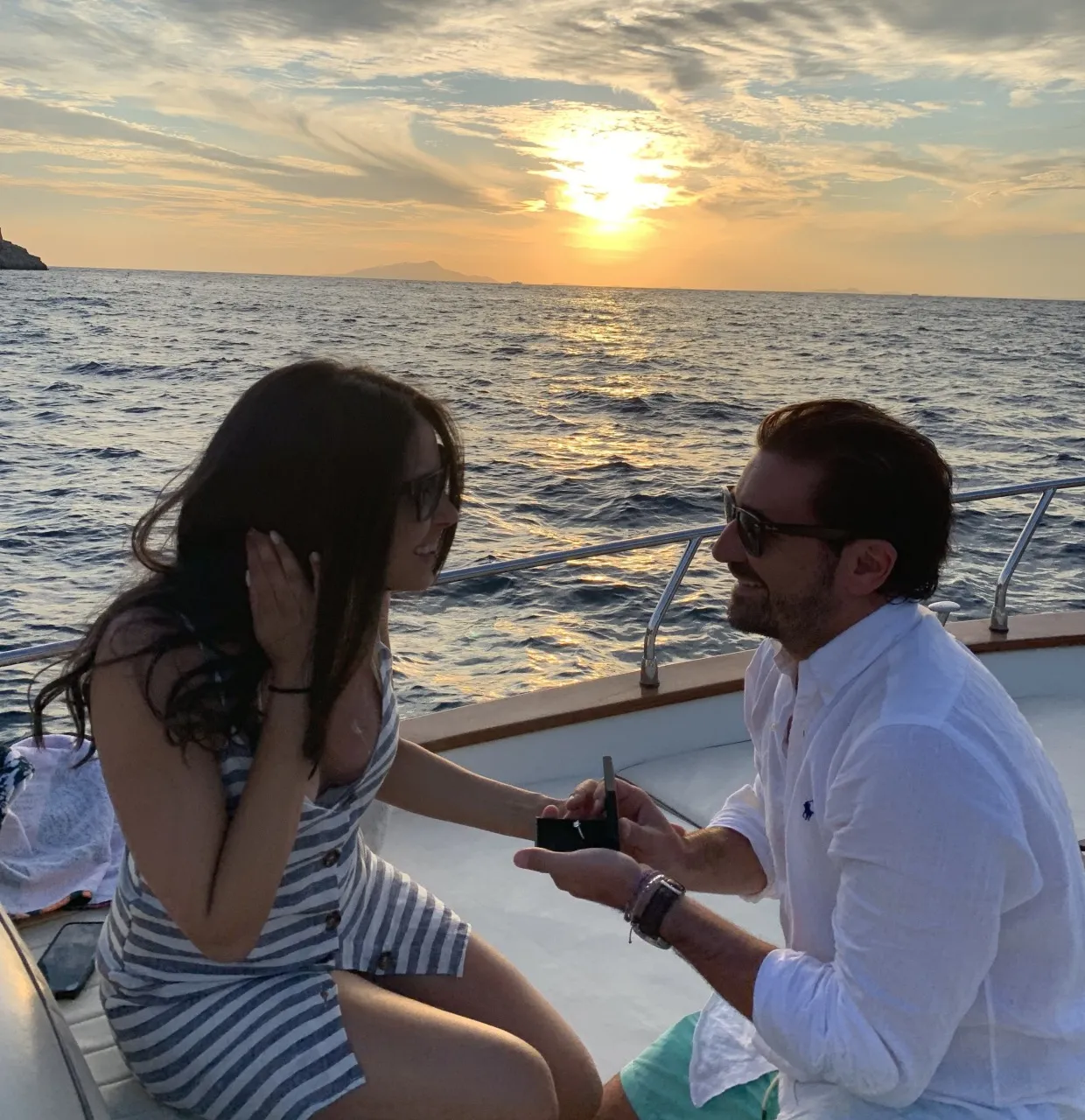 The perfect setting for sunset